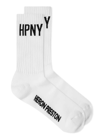 HERON PRESTON HPNY Logo Long Socks HWRA008C99KNI0020110
