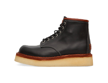 KENZO YAMA Lace-Up Boots "Black" FD65BT711L65 99