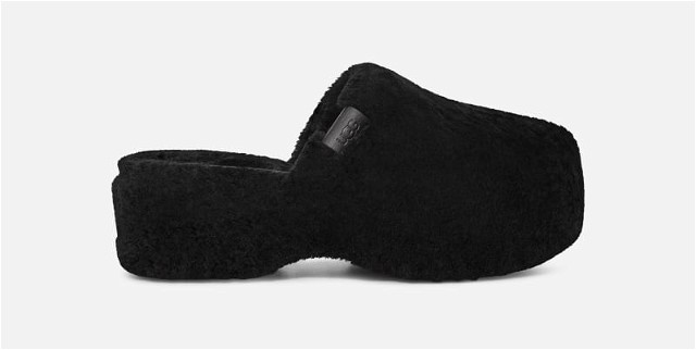 ® Fuzz Sugar Slipper for Women in Black, Size 9, Textile