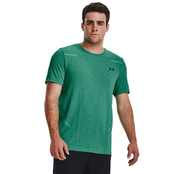 Under Armour Seamless Grid Ss Green 1376921-508