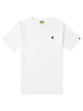 BAPE Classic Ape Head One Point T-Shirt White 001TEJ301004M-WHT