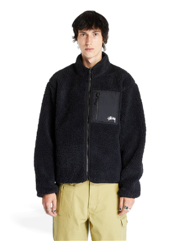 Stüssy Sherpa Reversible Jacket 118529 black