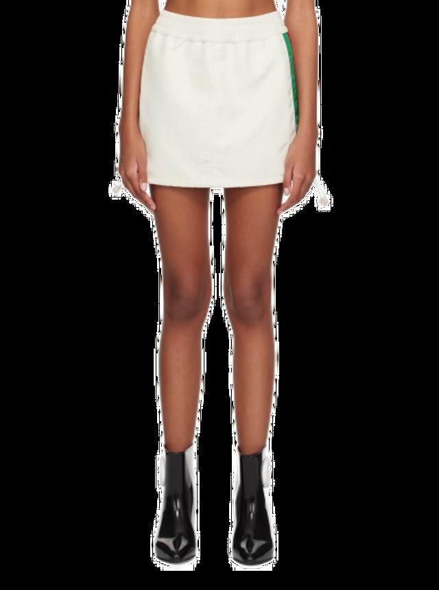 Drawstring Miniskirt