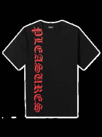 Pleasures Knight Heavyweight T-Shirt Black P23SU010-BLK