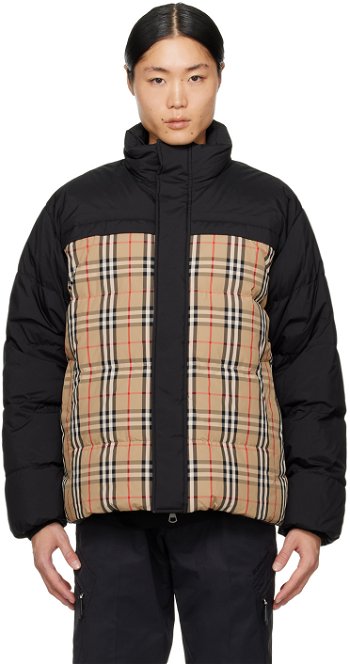 Burberry Vintage Check Reversible Down Jacket 8079296