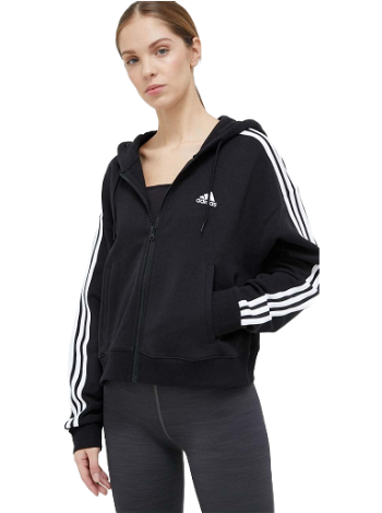adidas Originals 3-Stripes French Terry Full-Zip Hoodie IC8781
