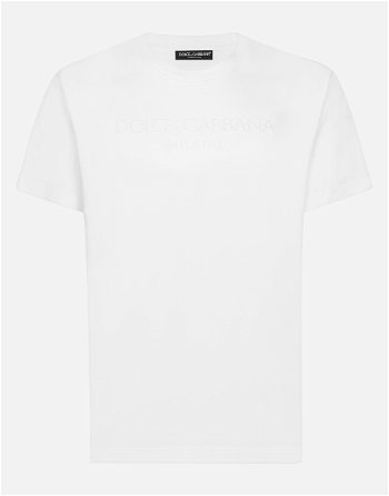 Dolce & Gabbana Round-neck T-shirt With Print G8PQ0ZHU7MAW0800