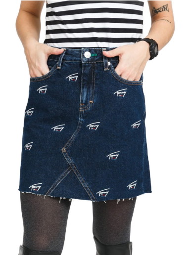 Short Denim Skirt