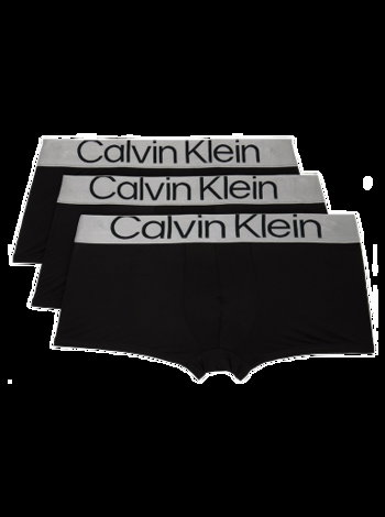 CALVIN KLEIN Underwear Three-Pack Black Reconsidered Steel Boxers NB3074G