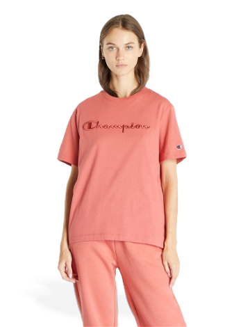 Champion Crewneck T-Shirt Dark Pink 116058 CHA RS050