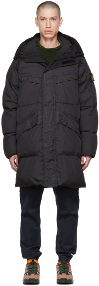Garment-Dyed Crinkle Reps NY Down Jacket