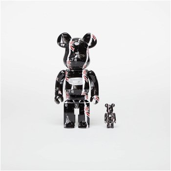 Medicom Toy BE@RBRICK Andy Warhol × The Rolling Stones Sticky Fingers 100% & 400% Set MT_0034