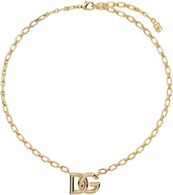 Dolce & Gabbana Gold 'DG' Necklace WNN5L3W1111