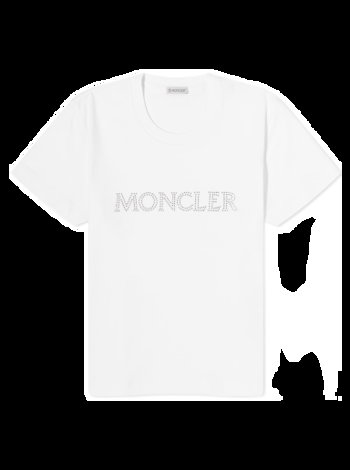Moncler Crystal Logo T-Shirt 8C000-829HP-14-033
