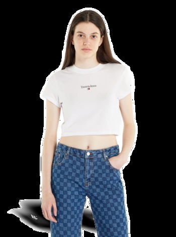 Tommy Hilfiger TOMMY JEANS Essential Logo Cropped T-Shirt DW0DW15444 YBR