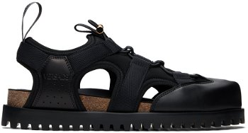 Versace Black Medusa Track Sandals 1014481_1A02265