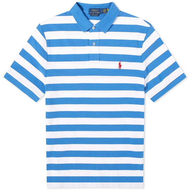 Bold Stripe Polo Shirt