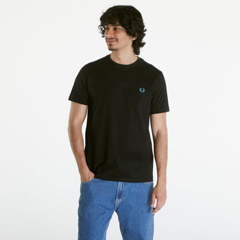 Fred Perry Print T-shirt Black M7831 102