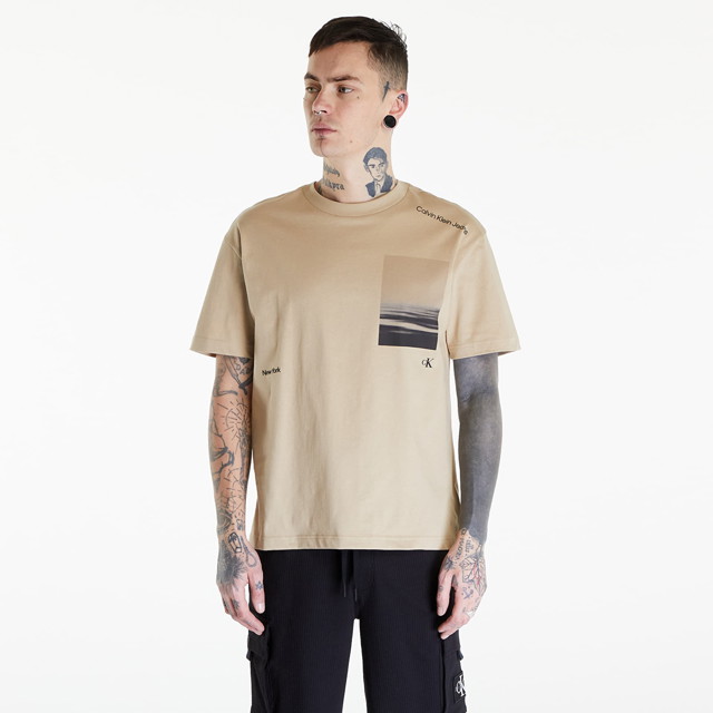 Jeans Serenity Back Graphic Beige