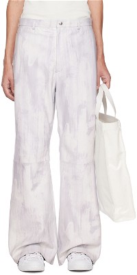 x SSENSE Leather Trousers