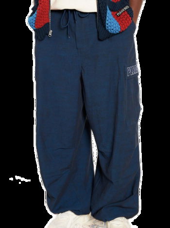 Pleasures Visitors Wide Fit Cargo Pants P23F012-NAVY