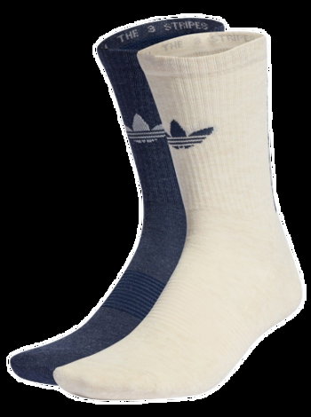 adidas Originals Trefoil Premium Crew Socks 2 Pairs IR5730