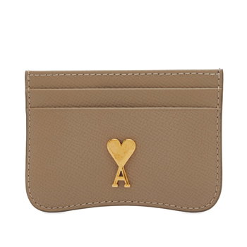 AMI Paris Women's Card Holder in Light Taupe | END. Clothing USL104-AL0036-811