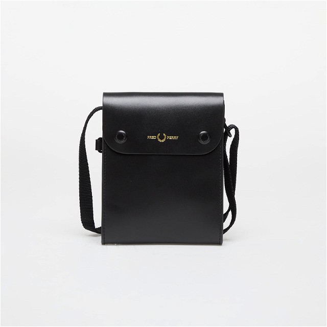 Burnished Leather Pouch Black