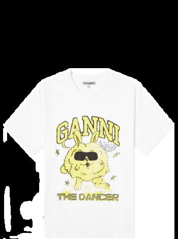 GANNI Dance Bunny Relaxed T-shirt T3674-151