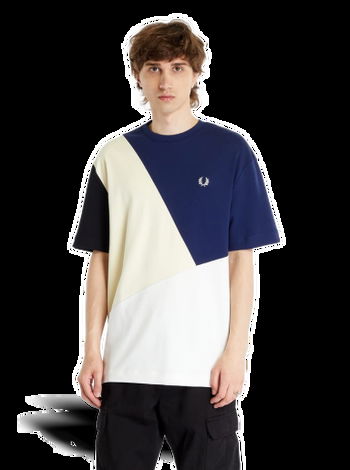 Fred Perry Abstract Colour Block T-Shirt M5612 143