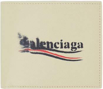 Balenciaga Off-White Cash Square Folded Wallet 5945492AA3B9224