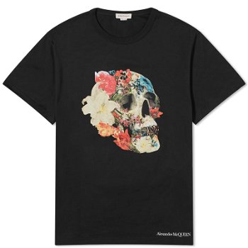 Alexander McQueen Floral Skull T-Shirt 781972-QTAA5-0567