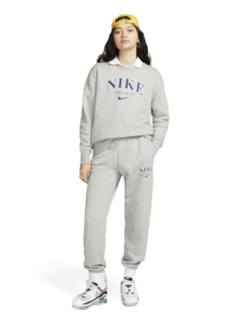 Nike Phoenix Fleece Oversized Crew-Neck Sweatshirt FB9960-063