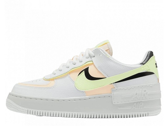 Air Force 1 Low Shadow Summit White Barely Volt Crimson Tint