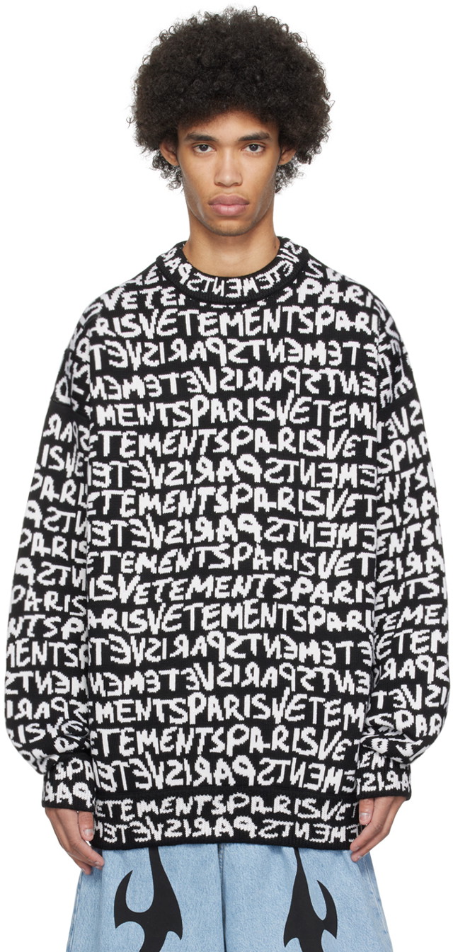 Graffiti Monogram Sweater