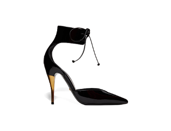 Gucci Priscilla Heels "Black" 717159 AAA59