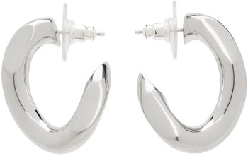 ISABEL MARANT Links Earrings "Silver" 23ABL0073FA-A2B22B