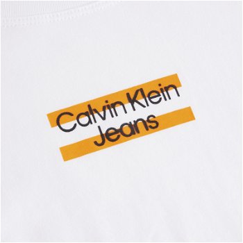 CALVIN KLEIN Jeans Striped Logo Cotton J30J322871YAF