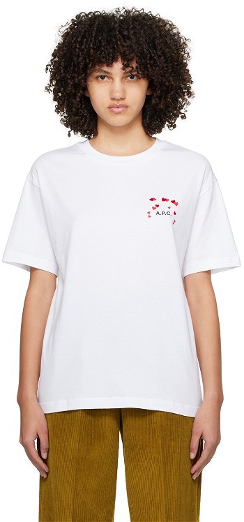 A.P.C. Hearts T-Shirt COEIO-M26374