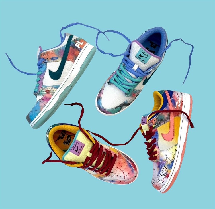 Die Futura x Nike SB Dunk Low neueste Kollaboration wird im Mai erscheinen